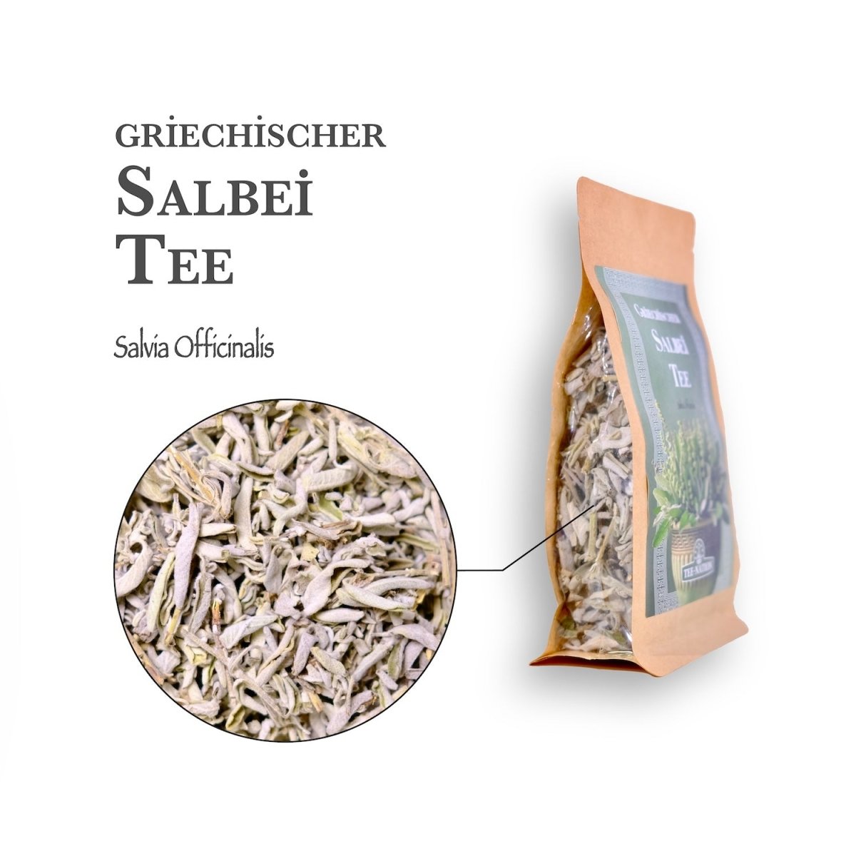 tee-nation.de - Griechischer Salbei Tee 25 Gramm Premium