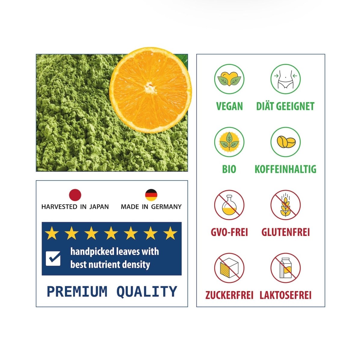 tee-nation.de - Japan Matcha Orange 100 Gramm